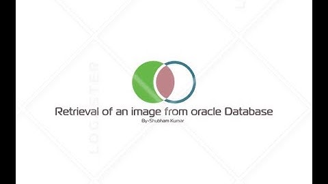 Basics of jdbc programming Tutorial-9(Retrieval of an image from the Database)
