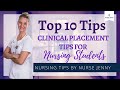 Top 10 clinical placement tips for nursing students