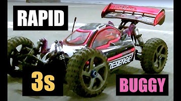 HYPER 7 CRAZY RAPID  --- BRUSHLESS BEAST --- ON 3S LIPOS