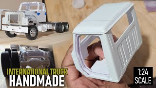 HANDMADE INTERNATIONAL Truck |Styrene Plastic | PT.1 [Cab Construction]