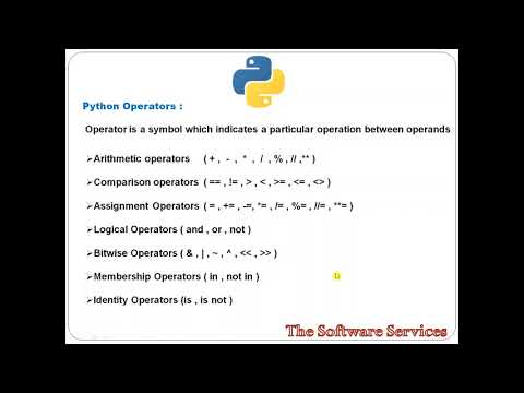18  Python Operators in Telugu
