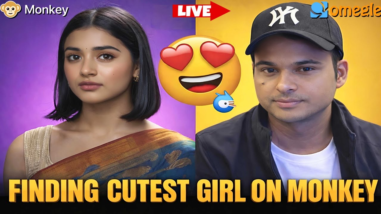Finding Cute Girls On Monkey App Part 13 |  