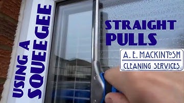 Using a Squeegee - Straight Pulls