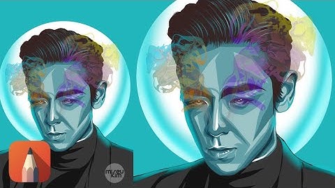 BIGBANG TOP | SPEED ART VEXEL | AUTODESK SKETCHBOOK