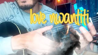 Love Nwantiti Guitar lesson |  تعليم  الجيتار - لوف نواتيتي بالتفصيل الممل