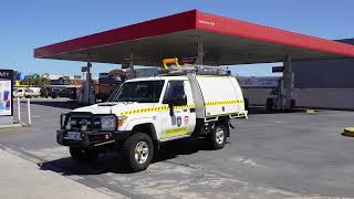 Dfes Radio Communications Toyota Landcruiser Cv02 On The Great Eastern Highway