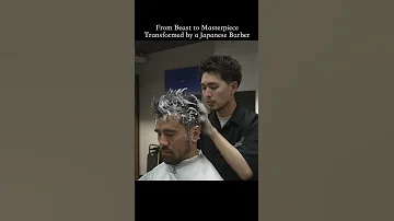 Scissors Only Transformational Haircut By Traditional Japanese Barber Asmr Scissorhaircut 