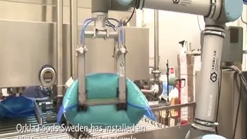 Cải thiện sản xuất nhờ robot cộng tác UR10 tại Công ty thực phẩm Orkla Foods Sverige, Thụy Điển