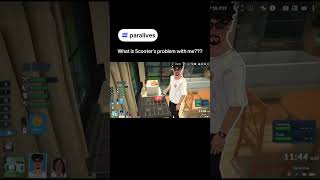 Scooter is one step away from a pool ladder #paralives #parafolk #paralivesgameplay #twitchstreamer