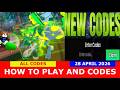 *NEW CODES AND HOW TO PLAY* [HUNT] Bees ROBLOX | April 28, 2026