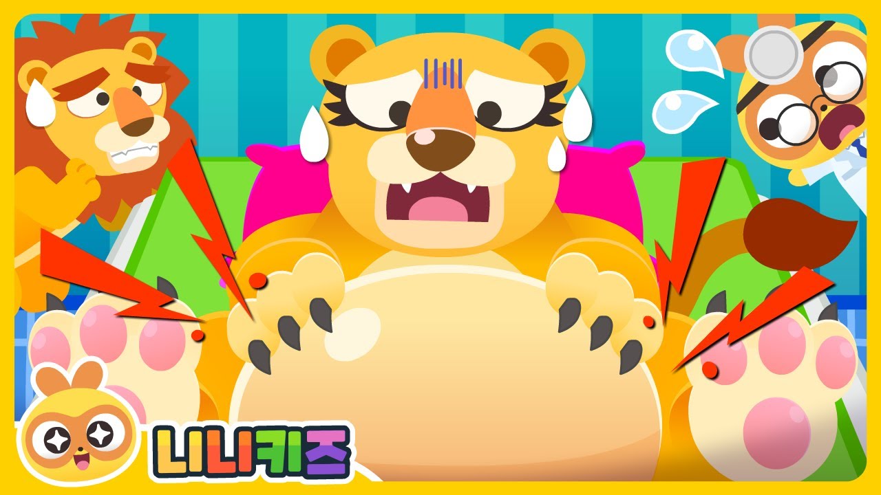 The mother lion is sick!| Give birth to a baby | Baby Lion