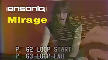 Ensoniq Mirage Sampler Instructional Video by MUG (Mirage Users Group) 1987