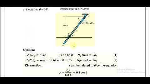Dynamics II LEct  3 Curvilinear Motion Cylinderical Coordinates Part 2