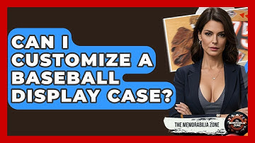Can I Customize A Baseball Display Case? - The Memorabilia Zone