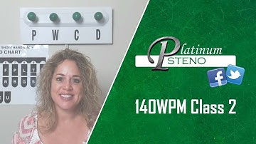Class #2 140WPM Test