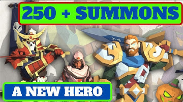 Idle Mania 250 + Summons, Best Summons Yet, Got the new HERO, Hero fragments and synthesis
