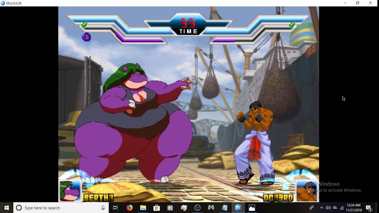 Mugen: Bertha vs DCA3rd