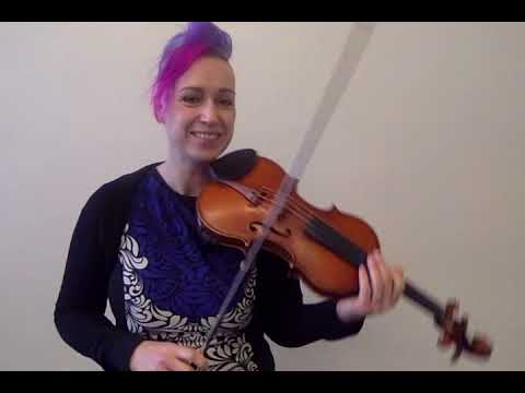 Gossips in a London Street by Cohen from violin study book Technique Takes Off, by Kate Conway