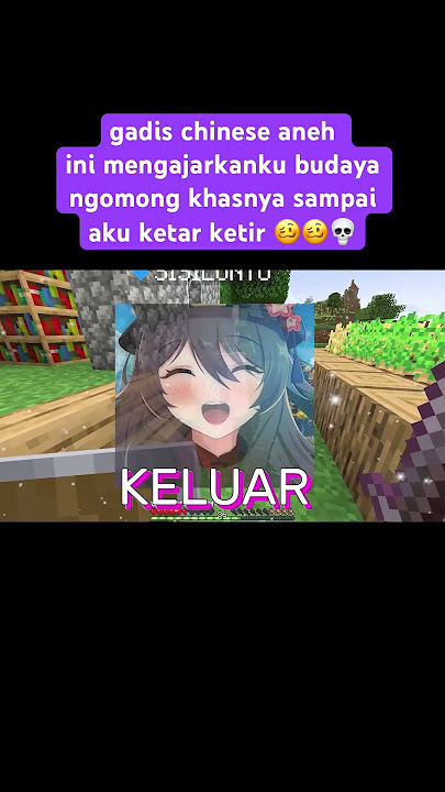 Sisil Mengajarkan Budaya Ngomong Khasnya di Minecraft 💀 #nekoturnal #sisil #minecraftindonesia