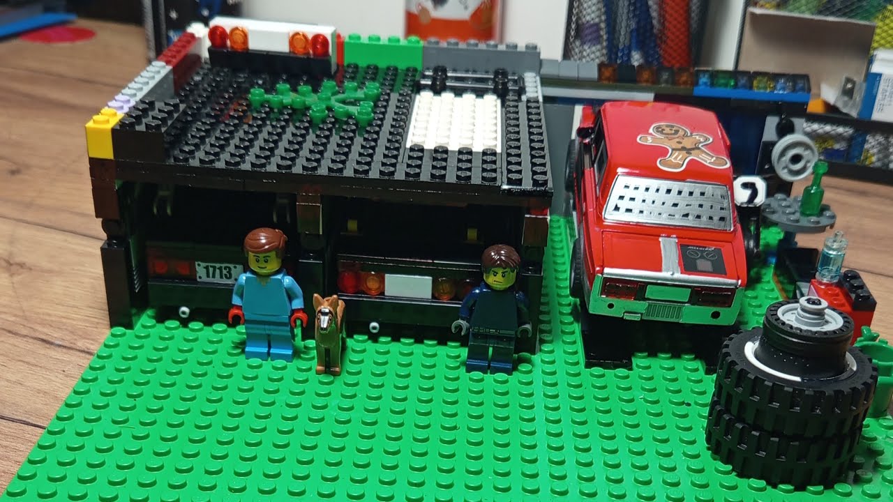 Обзор на мои два гаража и мини сто 