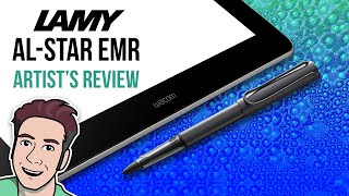 LAMY AL-star black EMR + Wacom One - Review