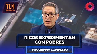 Ricos experimentan con pobres - #TelenueveDenuncia 15/08