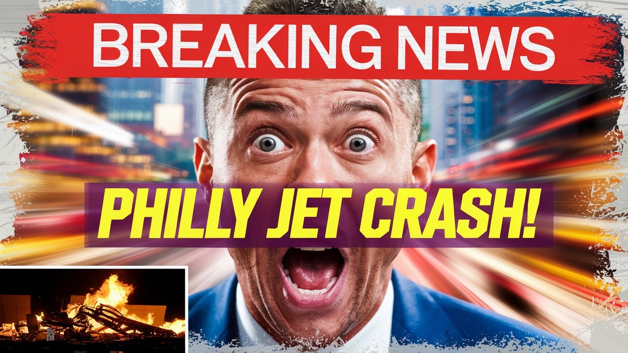 Jet crash in Northeast Philly - YouTube