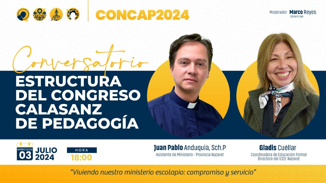 Webinar | Estructura del Congreso Calasanz de Pedagogía