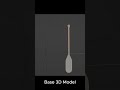 Reference to Textured 3D Model | Blender #shorts