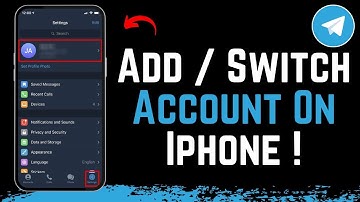 How to Add/Switch Account on Telegram iPhone