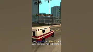 Ambulance Command In GTA SAN 