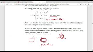Deviatoric and Volumetric Stress