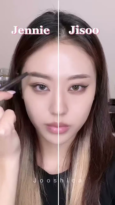 Blackpink Jennie vs Jisoo makeup 💕 how would u rate their comeback? 드디어 블핑 메이크업 했어요 👀💕