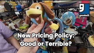Goodwill's New Pricing Policy: Good or Terrible? - Shop Along With Me - Goodwill Thrift Store