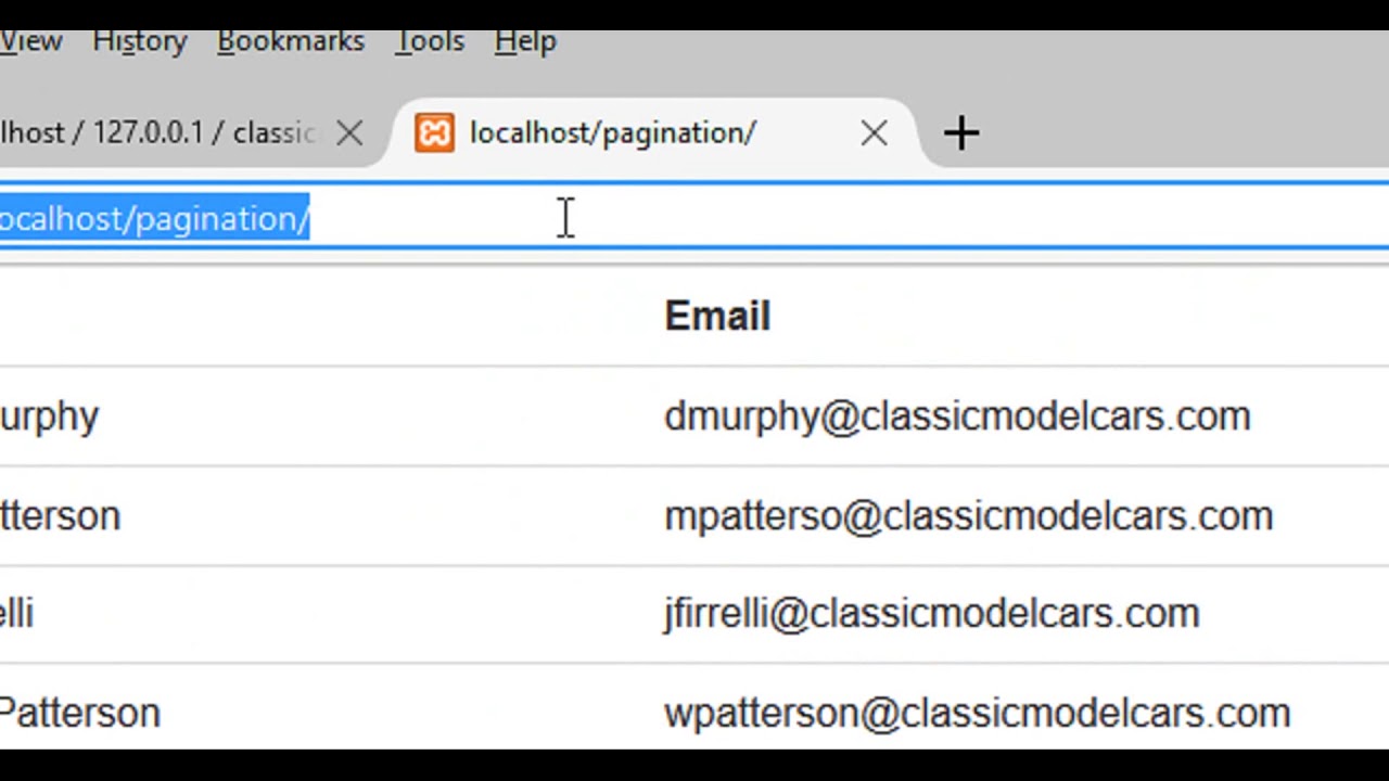 Pagination in PHP