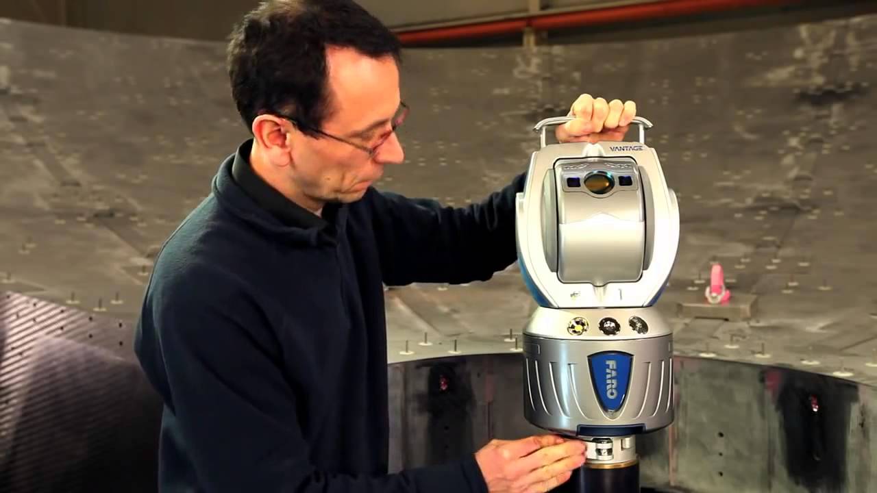 FARO Laser Tracker Vantage - YouTube