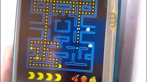 PacMan Game with PIC32MX color LCD
