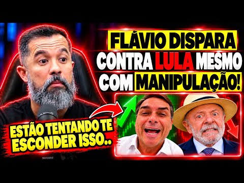 Is Flávio crushing Lula in the polls even though he's a victim of manipulation? | Glauber speaks.