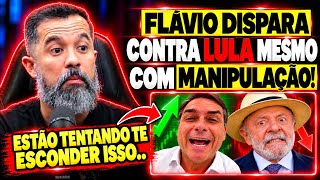 Is Flávio crushing Lula in the polls even though he's a victim of manipulation? | Glauber speaks.