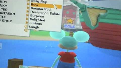 Toontown glitch walk with the fishing rod