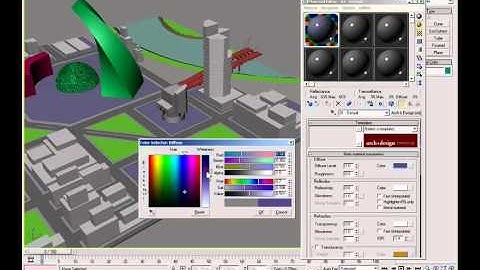 3DStudio MAX - 04 Assign Materials (3DS Max Video Tutorials)