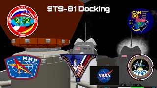 STS-81 Docking | Shuttle-Mir Missions | Space Shuttle Missions | Ced and Ross Space Agency