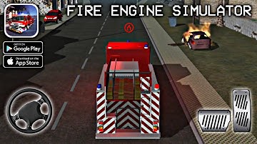 Fire Engine Simulator || Android - iOS 4K 60fps Gameplay