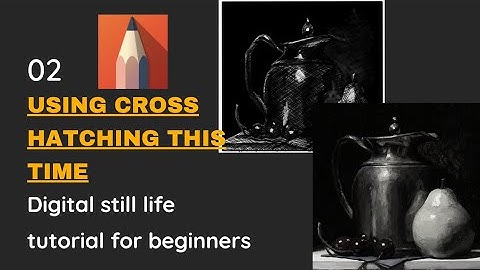 [Autodesk Sketchbook Tutorial] Still life drawing for beginners | part 2 | #samsungtabs6 #still_life