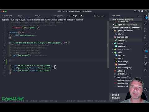 Cypress Pagination Challenge