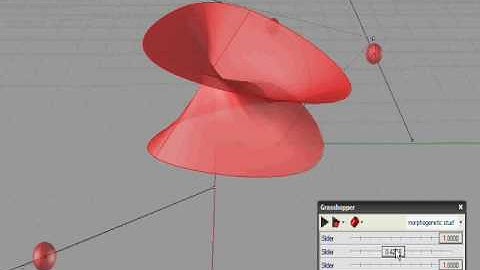 Rhino: Grasshopper: cylinder form generator