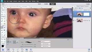 How to remove red eye with Photoshop Elements