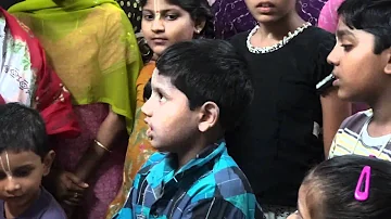 Iskcon nellore kids Bhagavad Gita slokas recitation.avi