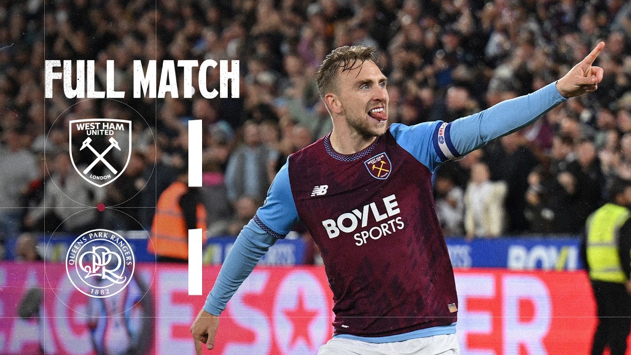 FULL MATCH | West Ham 1-1 QPR | EFL Championship