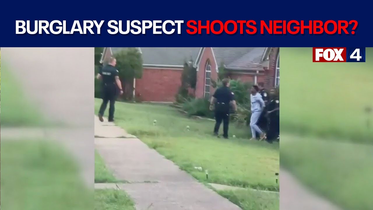 Teen burglary suspect arrested after shooting neighbor